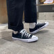 匡威（Converse）all star復(fù)古經(jīng)典帆布鞋情侶學(xué)生男女鞋休閑運(yùn)動(dòng)低幫休閑鞋101001 101001 經(jīng)典黑 40