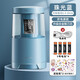 得力（deli）電動(dòng)卷筆刀轉筆刀削筆機小學(xué)生半自動(dòng)削筆器鉛筆刀自動(dòng)進(jìn)鉛旋剝美術(shù)用素描刨筆機學(xué)習文具 【暗調藍】雙電源供電-贈4節電池+USB線(xiàn)