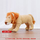 阿莫爾狗狗玩具泰迪幼小型犬小狗金毛比熊毛絨陪伴寵物狗發(fā)聲玩具 獅子