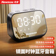 紐曼BT516藍(lán)牙音箱無(wú)線電腦音響移動(dòng)便攜式迷你鏡面鬧鐘桌面播放器低音炮