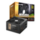 航嘉（Huntkey） WD500K金牌 額定500W臺式電腦電源寬幅電壓（ATX/游戲娛樂/背線） WD500K-500W金牌（4+4CPU接口） 80PLUS金牌認(rèn)證（安靜/穩(wěn)定/高效率）