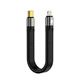 尋膜記雙頭Type-C公對(duì)公PD快充轉(zhuǎn)USB3.1高速Gen2鏈接硬盤超短線40G兩頭數(shù)據(jù)線充電高速傳輸 黑色短款13cm【蘋果L公轉(zhuǎn)TC公】20W