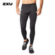 2XU Ignition系列壓縮褲 速干保暖專業(yè)健身褲男跑步加絨保暖緊身褲 M