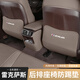 邦列適用雷克薩斯座椅防踢墊ES200/ES300h/NX260/RX300改裝飾車(chē)內(nèi)用品 18-25款ES【茶珀棕】 座椅防踢墊2片+后出風(fēng)口1片