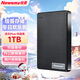 紐曼（Newsmy）1TB 移動(dòng)硬盤(pán)機械  雙盤(pán)備份 清風(fēng)Plus系列 USB3.0 2.5英寸 風(fēng)雅黑 海量存儲 手機連接 格紋設計