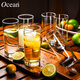 Ocean進(jìn)口玻璃杯水杯茶杯早餐杯家用飲料杯320ml6只