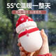 鴻迪 暖手寶充電寶 迷你USB暖寶寶 圣誕節(jié)禮物送女友生日禮物閨蜜女孩充電暖寶寶熱水袋伴手禮 紅色雪人款【2檔溫控+6000mAh】