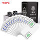 望京撲克（Wangjing Poker）麻將牌PVC麻將紙牌塑料防水144張迷你旅行便攜無(wú)聲麻將套裝 