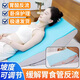 高博士靠背墊胃食管防反流性斜坡墊食管炎枕頭成人床墊孕婦斜躺臥體位墊 藍色船形斜坡墊-送收納袋
