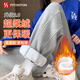 FitonTon加絨褲子女冬款加厚束腳休閑褲保暖寬松長褲高腰顯瘦灰色衛(wèi)褲 M