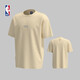 NBA熱火隊(duì) 美式簡(jiǎn)約風(fēng) 男女情侶寬松運(yùn)動(dòng)舒適短袖圓領(lǐng)T恤 騰訊體育 XL