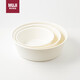 無印良品（MUJI） 聚丙烯熱水盆 三個裝 臉盆洗衣盆家用加厚盆