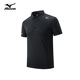 美津濃（MIZUNO）戶外休閑polo衫男短袖夏季翻領(lǐng)商務(wù)戶外t恤男上衣