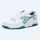 迪亞多納（Diadora）男鞋經(jīng)典復(fù)古真皮休閑鞋牛皮耐磨大底防滑運(yùn)動板鞋運(yùn)動鞋小白鞋 10白綠 綠底 40