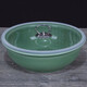 贛景 景德鎮陶瓷和面盆發(fā)面盆揉面盆酸菜魚(yú)水煮魚(yú)碗高溫手工加厚青瓷盆廚房用品 綠釉 14寸外直徑35cm帶玻璃蓋