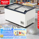 澳柯瑪（AUCMA）冰柜商用超市臥式展示柜玻璃門(mén)島柜冷凍雪糕展示柜冰淇淋冷柜商用大容量無(wú)霜冰柜 480升丨1.44米低溫-24℃丨高配1509PA
