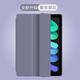 倪爾克 iPad mini7/6保護套iPad mini5/4代三折支架ipadmini a17pro保護殼mini1/2/3智能休眠平板皮套 薰衣草紫【蜂窩三折皮套】智能休眠 iPadmini 6【