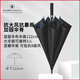 莫蘭迪雨傘雙層雨傘長(zhǎng)柄半自動(dòng)傘男士商務(wù)防風(fēng)晴雨傘女雙人防曬遮陽(yáng)傘 深藍(lán)色