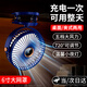 VEZO【支持米家App智控】桌面usb小風(fēng)扇辦公室學(xué)生宿舍床上車載戶外嬰兒車夾式小型電扇臺式大風(fēng)力制冷 【輕奢藍(lán)】超長續(xù)航丨充插兩用丨五檔大風(fēng)力