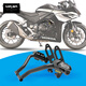 MRBR適配24/25款本田CBR400R護(hù)杠保險杠防摔球競技杠摩托車改裝配件 24/25款CBR400R競技保險杠