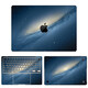 咔咔魚2024/2025款蘋果MacBook Air13.6/15貼紙MacPro16/14電腦貼膜M2M3M4芯片筆記本外殼保護(hù)膜 圖案款式7 ACD面