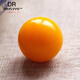 DR-FLVVS胖東來(lái)品質(zhì)蜜蠟配珠二代單珠圓珠雞油黃飄花老蠟單顆手串珠子原礦 滿(mǎn)蜜雞油黃12mm1顆
