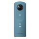【9成新】理光(Ricoh)theta sc 360度全景攝像數碼相機 藍色 VR概念產(chǎn)品  