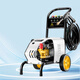 博赫爾（POHIR）高壓洗車機(jī)商用水槍清洗機(jī)220v全自動(dòng)大功率工業(yè)噴砂除銹水泵 2600W +10米管+ 130公斤壓力
