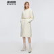 波司登（BOSIDENG）【斷碼清倉】奧萊特價(jià)秋輕薄羽絨服女長(cháng)款時(shí)尚90絨百搭外套 白樺色8119 M 165/88A