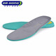 江博士全接觸鞋墊加厚足弓墊成人舒適支撐透氣減震腳墊女I01583 灰色 37碼