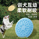 E7 生活飛盤(pán)狗專用飛盤(pán)戶外訓(xùn)狗耐咬軟飛碟邊牧金毛中小型犬寵物訓(xùn)練飛碟 寵物飛盤(pán)玩具【藍(lán)色-23cm】