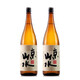 月桂冠2瓶裝Gekkeikan月桂冠清酒清爽辛口純米大吟釀清酒發(fā)酵酒梅酒米酒 京山水1.8L*2瓶