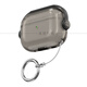 繹鎧適用蘋果airpodsPro2透明保護(hù)套airpods3鎖扣開關(guān)保護(hù)殼pro耳機(jī)殼airpods3代保護(hù)殼airpoods4軟殼 透黑 蘋果 Airpods Pro 2/ Pro通用