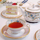 Noritake則武 YOSHINO吉野櫻花咖啡杯套裝茶具日式咖啡杯子高檔精致茶杯 YOSHINO粉色咖啡杯碟