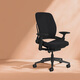STEELCASE世楷 Leap v2 人體工學(xué)座椅  簡(jiǎn)約家用電腦椅 久坐舒服辦公室椅子 曜石黑