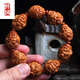懷風(fēng)橄欖核手串 八大彌勒佛精品 老油核 純手工八寶童子八寶彌勒手 19*24mm老師傅款