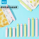 茶花（CHAHUA）封口夾食品夾子密封保鮮零食家用廚房塑料密封夾封袋夾 【5只裝】小號 顏色隨機