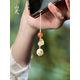 媞陌森系鈴蘭花手機(jī)掛繩女款中國(guó)風(fēng)掛件掛飾琉璃玉石吊墜小掛墜手機(jī)鏈 小貓爪手機(jī)掛件  A05-204