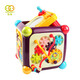 谷雨兒童玩具智立方多功能六面盒游戲桌六面體幼兒早教男女孩圣誕禮物 智立方六面體3838B（新配色）