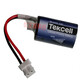 YKMC韓國(guó)Tekcell 3.6V臺(tái)達(dá)PLC鋰電池SB-AA02帶插頭1/2AA可替代LS14250 白色插頭