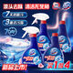 藍(lán)多霸（DOMESTOS）香氛潔廁泡泡玫瑰香型 潔廁劑潔廁慕斯330g*4