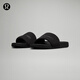lululemon丨restfeel slide 男士拖鞋 *徽標(biāo)款 LM9AYYS 黑/黑/黑 43