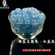 綠儂珠寶 海藍(lán)寶散珠圓珠子單珠高冰藍(lán)手鏈?zhǔn)执糁閐iy配珠 直徑約8mm/單顆【冰藍(lán)款】