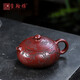 璽翰雅（ROYHOYE）宜興紫砂壺純手工家藏龍血砂枯木逢春證書全國工扁西施小茶壺茶具 枯木逢春 國工手制
