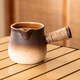 瓷牌茗茶具（cipaiming teaset）圍爐煮茶烤奶茶罐煮茶壺家用土陶瓷罐全套器具家庭氛圍感專(zhuān)用茶壺 約700ml漸變?cè)骂仭究擅骰鸶蔁? title=