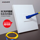 家恩（JIAEN）暗裝86型入戶光纖插座聯(lián)通移動(dòng)電信SC光纖耦合器墻壁面板光纖線