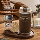 ULTICARE高顏值咖啡杯男女保溫杯大容量自動(dòng)攪拌杯可充電水杯子生日禮物 暖咖棕500ml（316不銹鋼內膽）