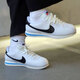 耐克（NIKE）男鞋2025春秋季新款CORTEZ經(jīng)典復古華夫鞋運動(dòng)休閑鞋輕便跑步鞋 DM4044-100白色黑 41