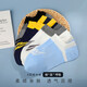 NAUTICA UNDERWEAR商務(wù)男士襪子4雙裝經(jīng)典款柔軟透氣短襪籃球襪防臭船吸汗品牌正品 寶藍+白+淺蘭+中花灰 3雙 24-26