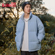 班尼路（Baleno）棉服男冬季加厚保暖防風(fēng)立領(lǐng)面包服外套純色百搭休閑大碼棉襖襖子